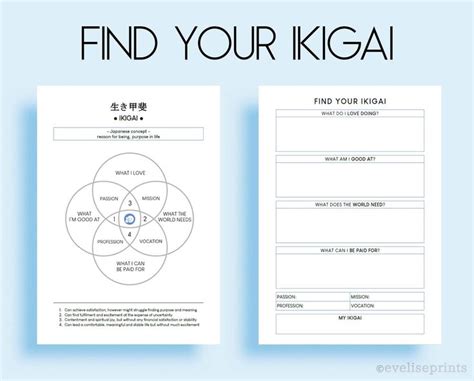 ikigai quiz|ikigai worksheet.
